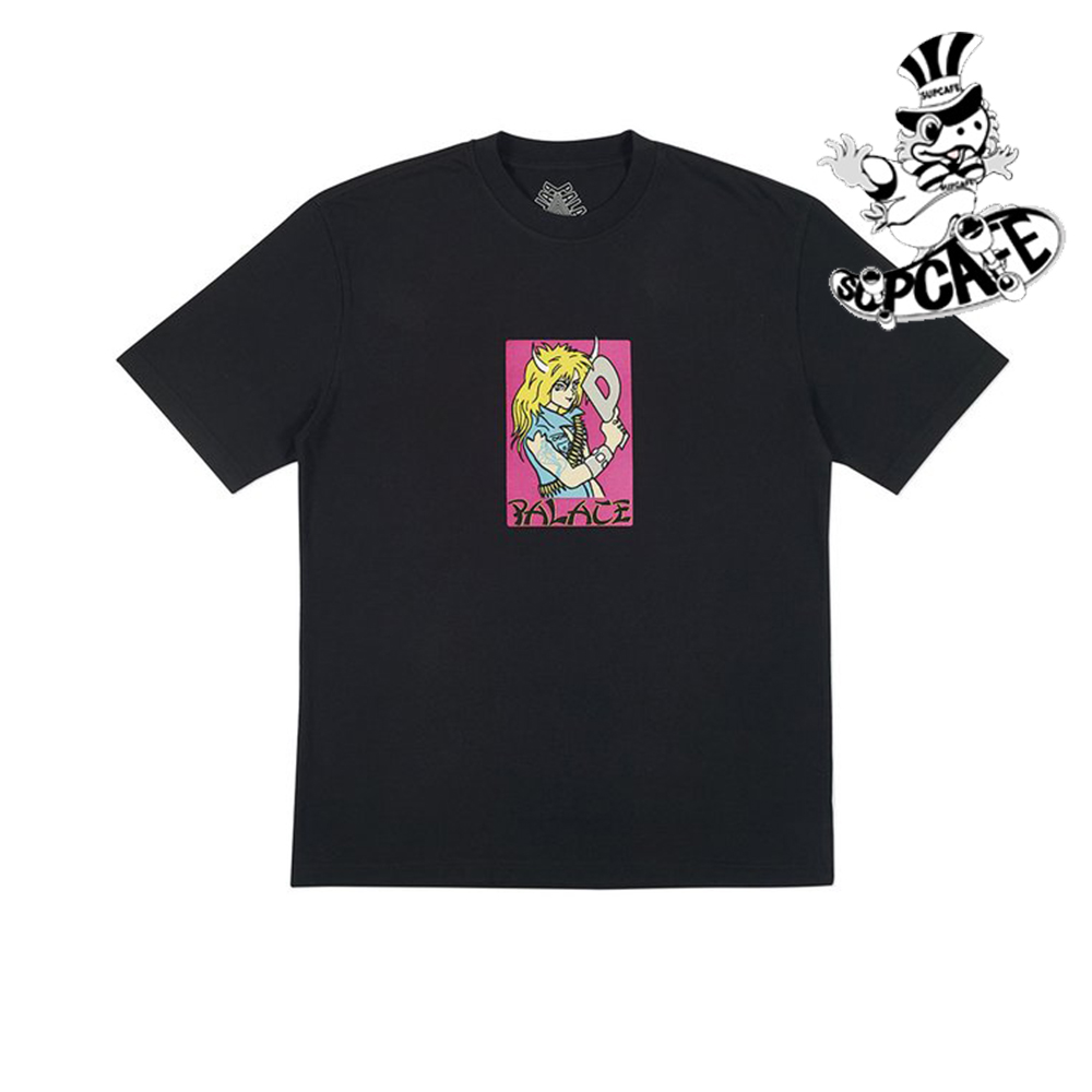 PALACE 现货 18SS MANGAL T-SHIRT 美少女战士手握P 字母印花短袖