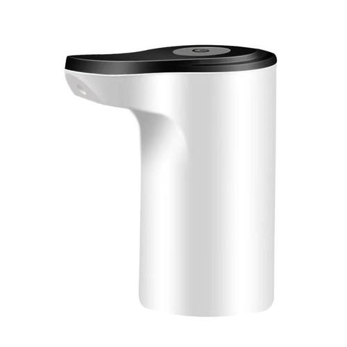 子路桶装水抽水上水器无线桶装水电动抽水器小平头黑白色