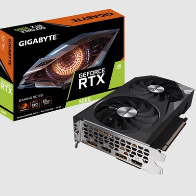 技嘉RTX3060GAMINGOC8G显卡