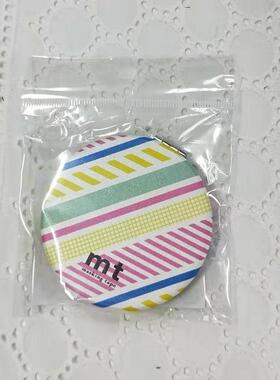 38包u王见货MT镜子限定合作款镜子随身便捷翻盖化妆镜