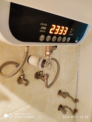 bidetking前置淋浴过滤器 洗澡除氯除锈净水器家用软水除垢滤水器