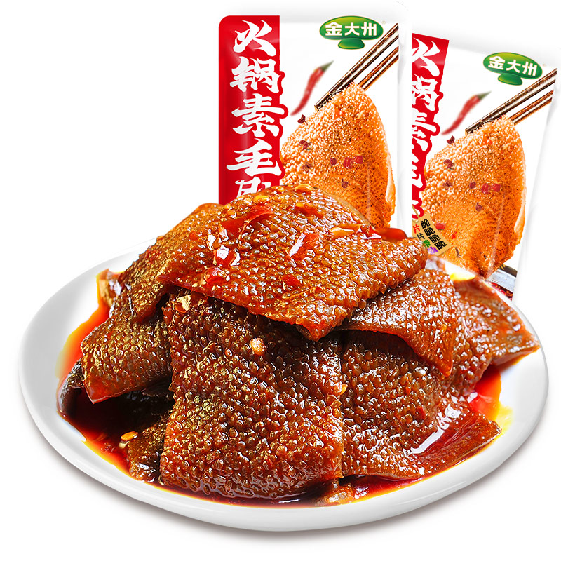 金大州火锅素毛肚魔芋爽麻辣味散称零食500g四川特产小吃超市同款|ruв категории закуски/орехи/специальность, творог изделия/сушеные овощи, мясо - от Buy2taobao.com для оказания профессиональной услуги покупки агента Taobao