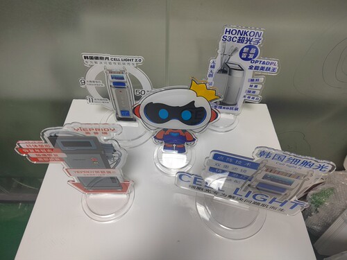 亚克力医美展示立牌瑞凯迪仪器