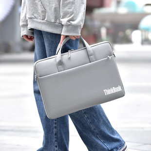 适用于联想ThinkBook 16+ 2025 酷睿Ultra版笔记本电脑包16英寸单肩背包手提袋防震气囊保护