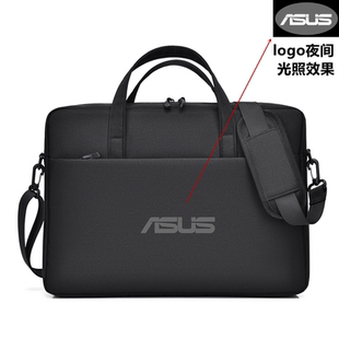 适用ASUS华硕破晓6s 4 6 Pro 15.6英寸笔记本电脑包16英寸单肩斜挎背包防震防摔手提袋保护双层