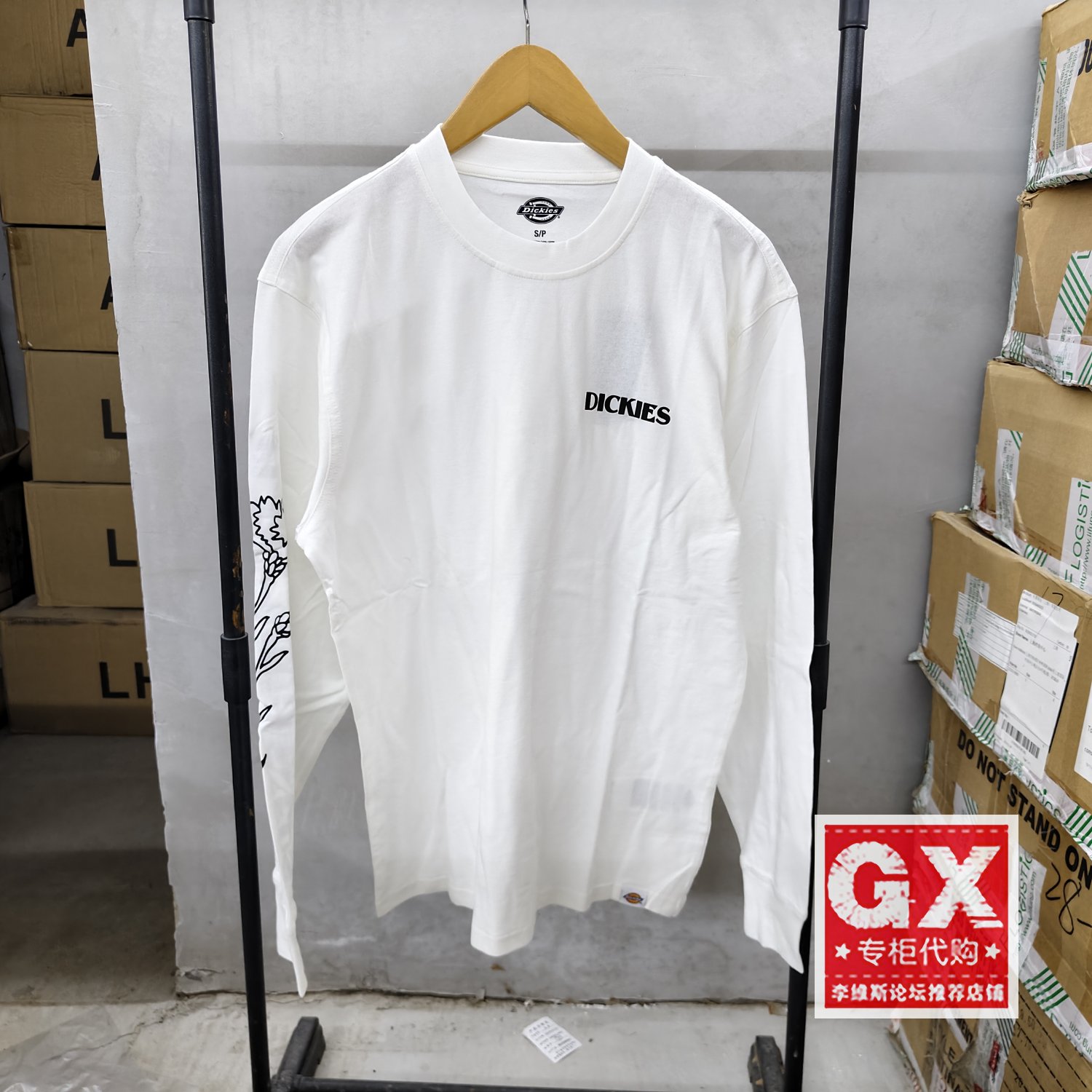 Dickies国内专柜直发夏季男士经典款大LOGO短袖T恤DK013073WHX1