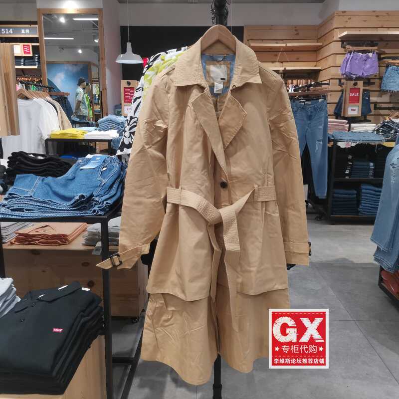 宽松专柜正品32451-0001风衣