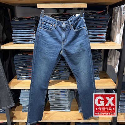 正品Levis李维斯2025年502直筒锥形小脚水洗男士牛仔裤29507-1645