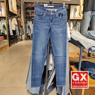 19560 女紧身提臀塑形小脚牛仔裤 0094 Levis李维斯711薄款 专柜正品