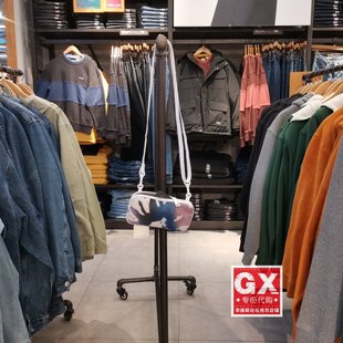 GX出品 levis李维斯 D5431-0005 男女同款白色印花潮流单间斜挎包