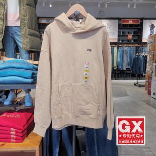 正品 男士 连帽卫衣a3767 0017 Levis李维斯2023年藏蓝纯棉LOGO刺绣