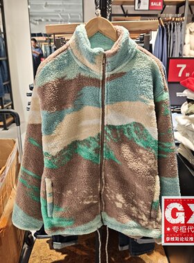 正品levis李维斯2022年秋季时尚女士立领毛绒拉链外套A3399-0002