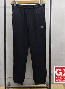 专柜正品DICKIES男灰色纯棉时尚休闲裤收脚卫裤DKA087ETBLK1
