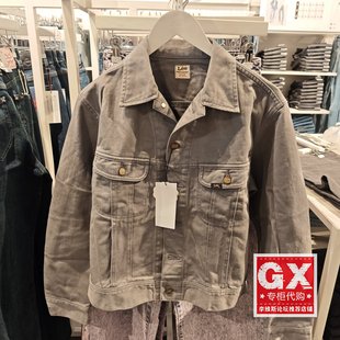正品 A07028 LEE男休闲棕色韩国设计牛仔夹克外套LMT009138207011