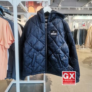 LMT0017442HG00F 898L00深蓝色保暖男休闲连帽羽绒服 Lee 专柜正品