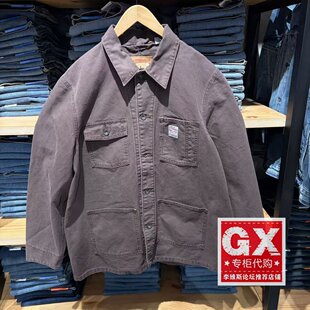 专柜正品levis李维斯2025秋冬男士深栗色工装夹克外套003B0-0001