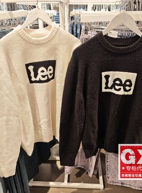 Lee正品23秋冬男款套头毛衣针织衫LMT0067774UX00F-A00005-K11000