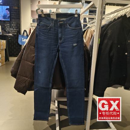 2023年春款LEE正品男士709版型牛仔裤LMB100709100039-A02877