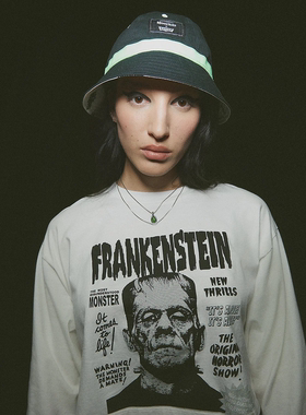 正品Levis李维斯2022Monsters时尚联名女士宽松短款T恤A3684-0000