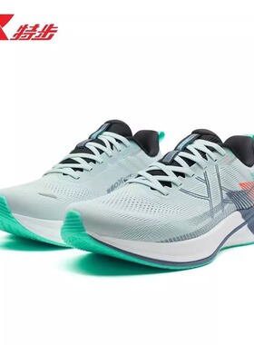 特步360X2.0LITE男跑鞋2025秋季减震回弹碳板运动鞋975319110002
