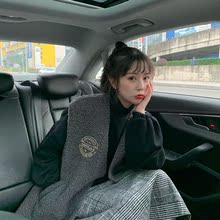 大码女装2019秋冬季新款胖妹妹宽松1