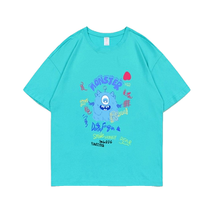 不一样闺蜜装姐妹套装夏季短袖t恤女2025新款韩系小众设计感夏装