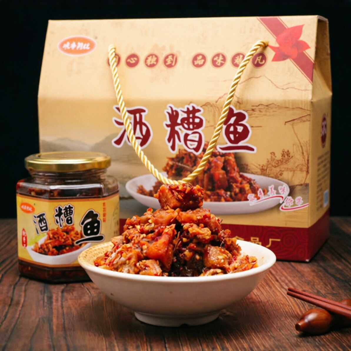 包邮江西特产酒糟鱼礼合农家自制开胃下饭菜客家美食赣菜香辣味