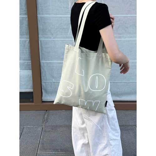 日落公园ins风原创松弛感帆布包