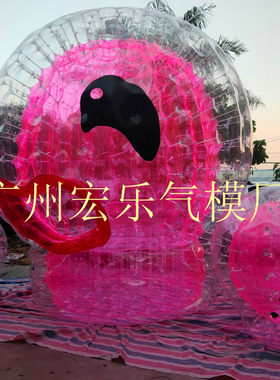 充气卡通万达水族馆开业水母气模跳床新海洋世界动物酒吧装饰美陈