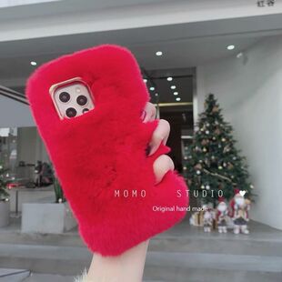 秋冬A1i简约a3纯色a2m喜庆OPPOFindx8s+/7ultra/6pro毛绒A6PRO红色a5/k11x/k12x/OPPO Reno14pro/13/12/11/10