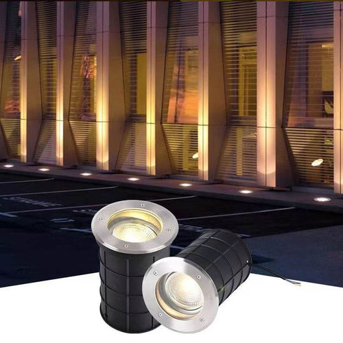 可调角度地埋灯led户外防水花园庭院大功率嵌入式cob地埋射灯暖光