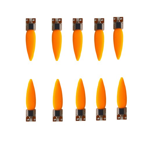 10PCS 低压发光LED灯芯3V5V电子蜡烛灯电路板PCBA板火焰灯灯芯板