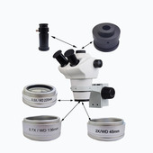 0.5 0.5x 0.7 直径55mm 1x显微镜接口 2x物镜安装 0850显微镜配件
