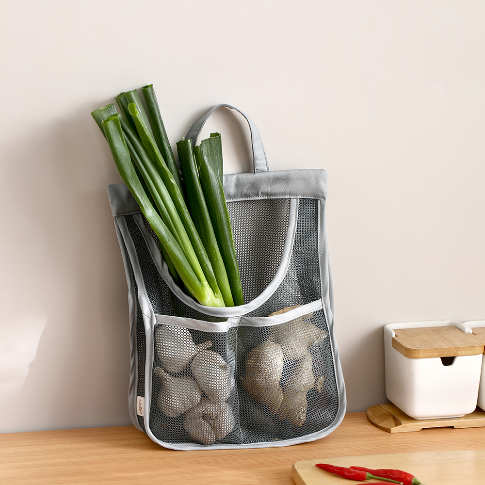 可手提葱姜蒜收纳袋大号