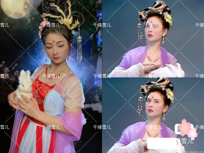 嫦娥仙子服装成人86年西游记同款演出服cos嫦娥仙子古装汉服