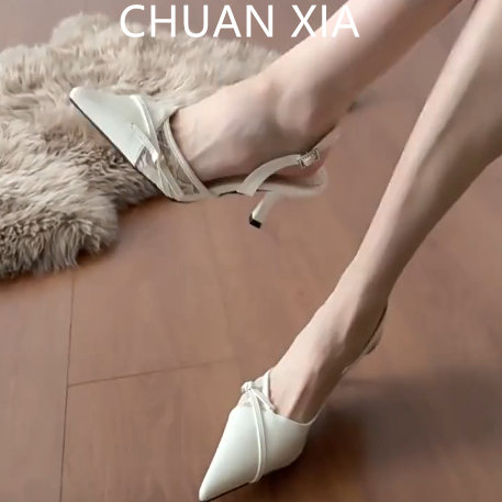 羊皮版-真皮法式蕾丝拼接