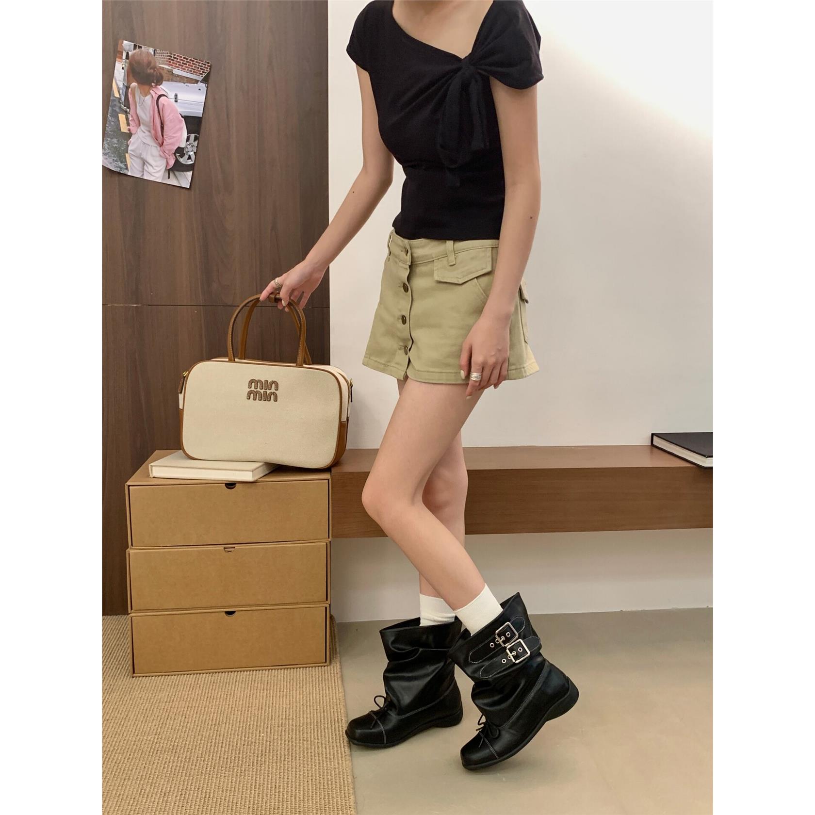 UNIDSN爆款复古风双扣带