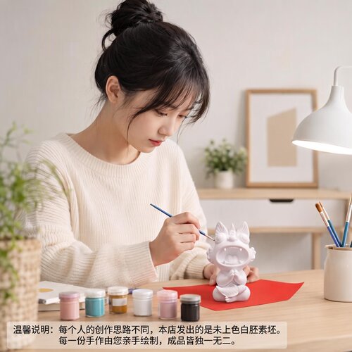 大理非遗瓦猫手工DIY彩绘伴手礼