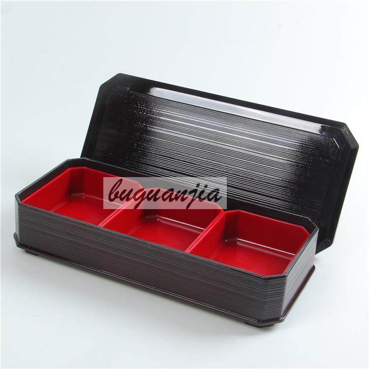 新款外销日式三格防窜味鳗鱼盒 便当盒  寿司盒 定食盒 KTV水果盒,餐饮具,饭盒/保温桶/保温提锅,淘宝优惠券,粉丝福利购,淘宝优惠卷