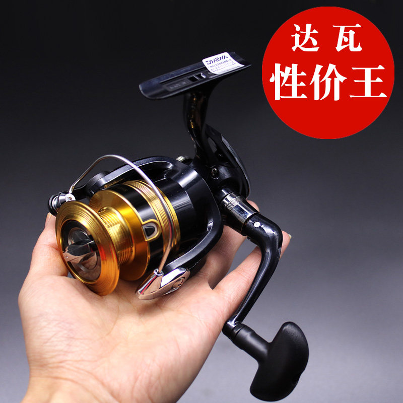 进口达瓦daiwa达亿瓦纺车轮sweepfire路亚轮远投轮全金属线杯渔轮