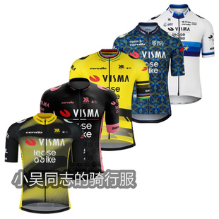 2025新款环法珍宝温格高VISMA车队版骑行服短袖车迷单车透气上衣