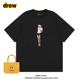 Drew联名rose朴彩英number 男T恤女纯棉 头像周边短袖 one girl同款