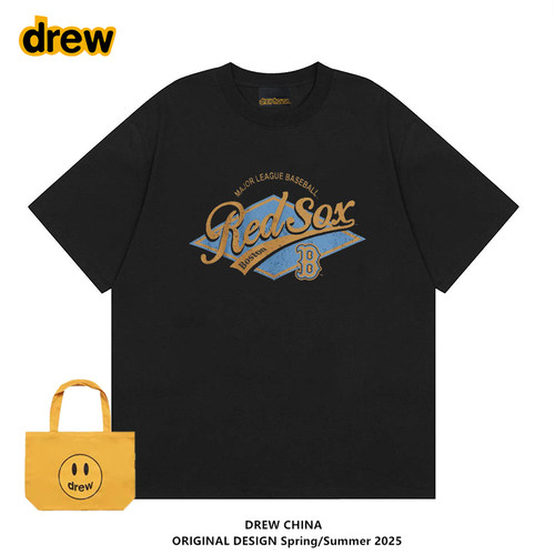 Drew张凌赫章若楠同款圆领短袖