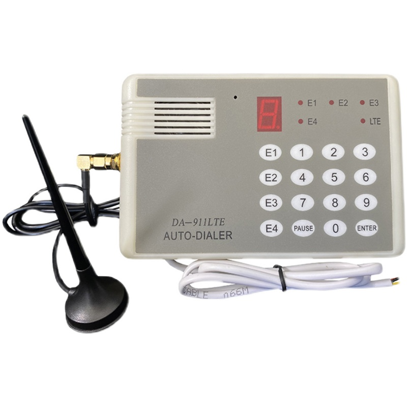 昊峰4G通DA-911LTE自动拨号器GSM无线语音拔号器短信报警器