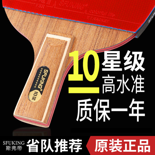 乒乓球拍专业级单拍碳素比赛高弹