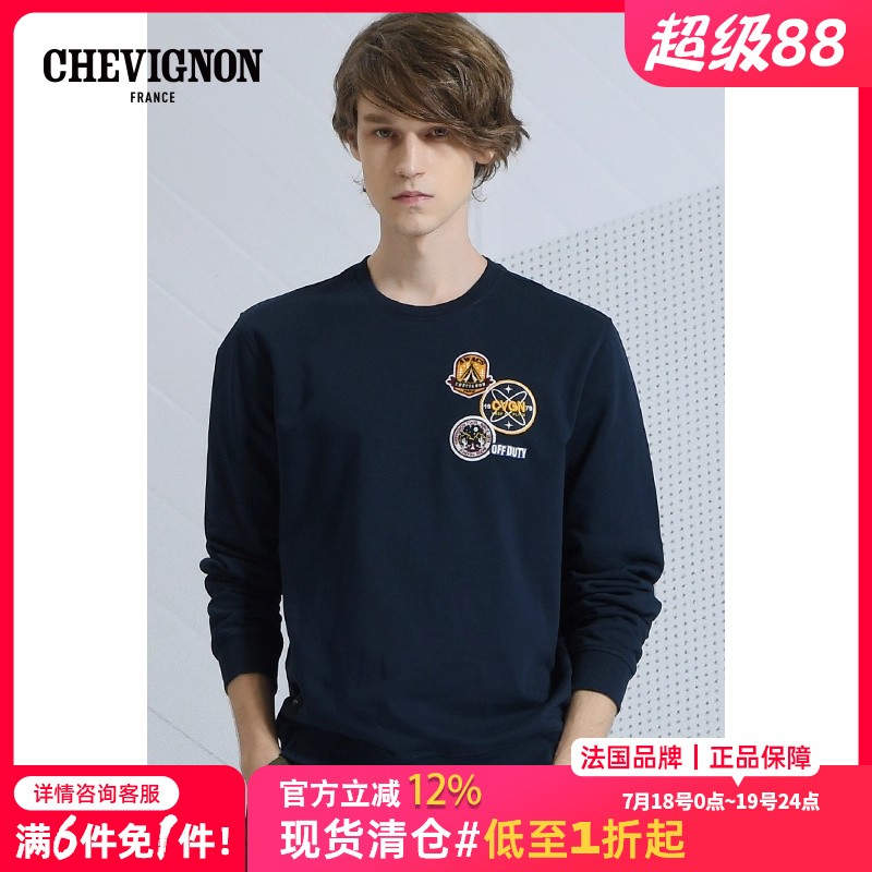 CHEVIGNON欧美简套头秋冬卫衣