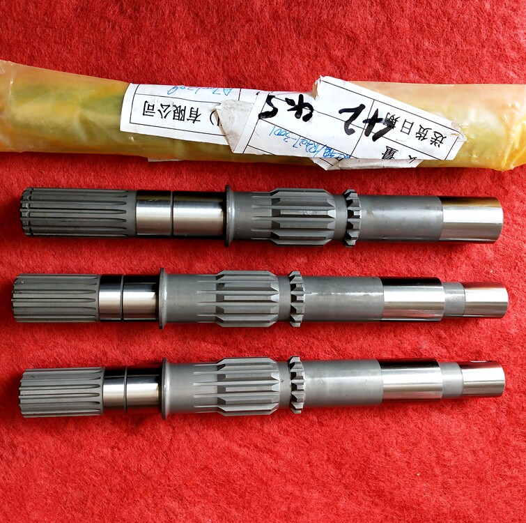 无极变速器轴液压行走马达输出轴中航力源42/45CC谷王星光广联丰