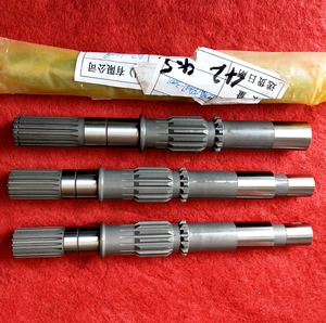 无极变速器轴液压行走马达输出轴中航力源42/45CC谷王星光广联丰