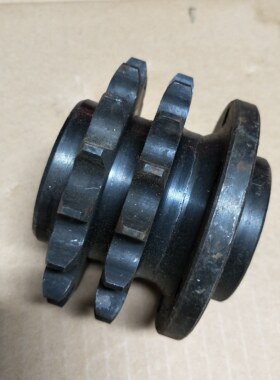 中间轴输出轴链轮(2)CD40ZQ.2F-05B中联谷王主动链条配件PL40/50