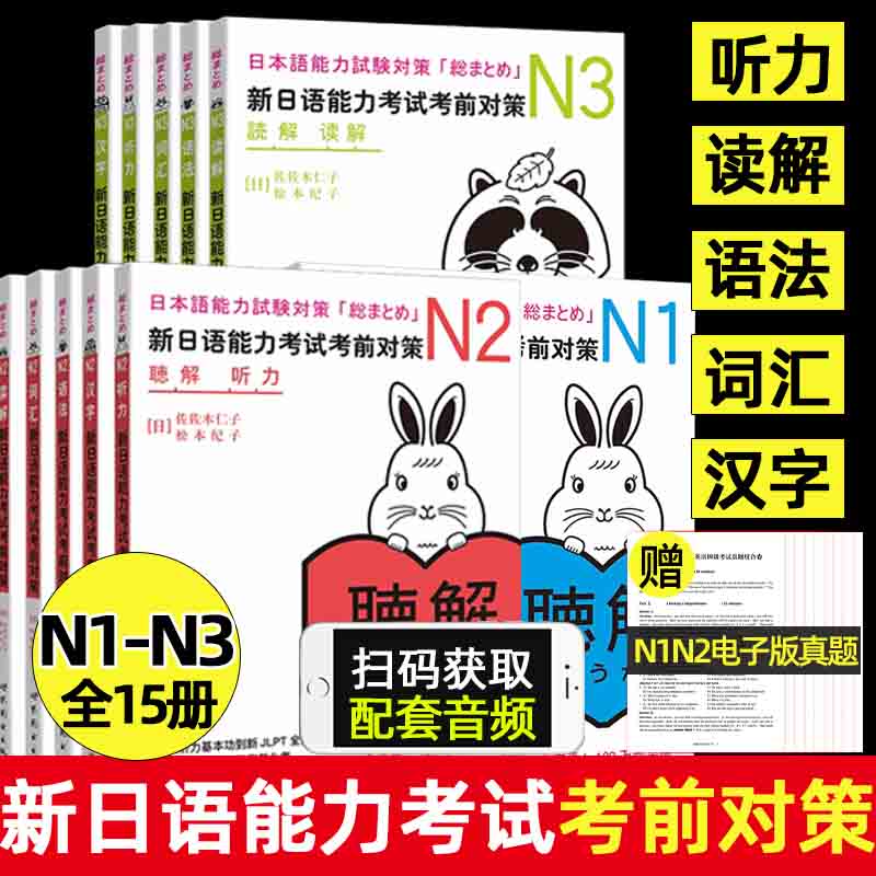 考前对策n1-n3全套15本